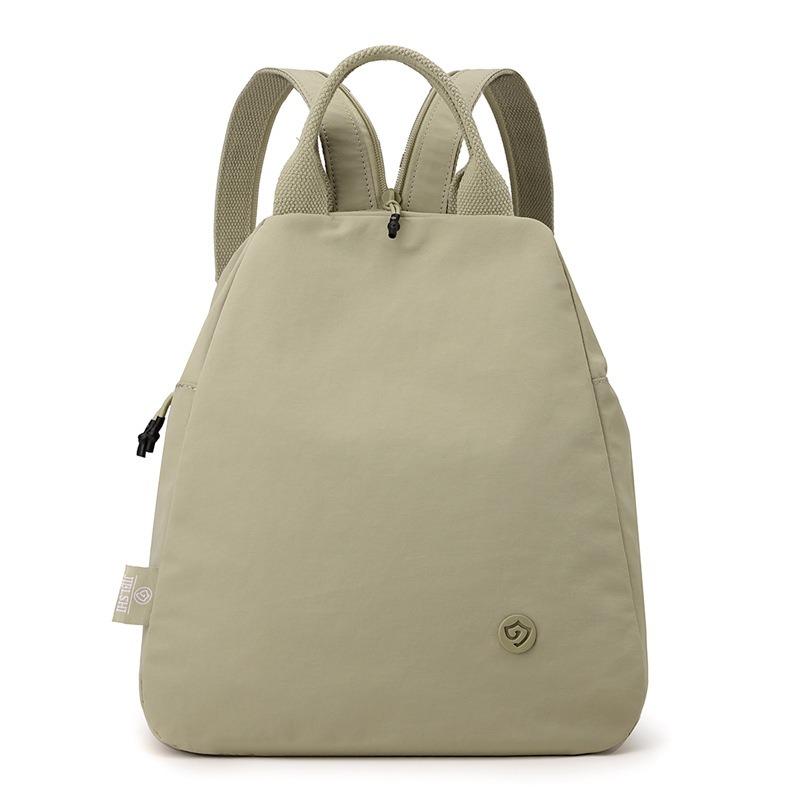 Trend literary and artistic lightweight shoulder bag minimalist style new nylon bag women's casual lightweight messenger bag