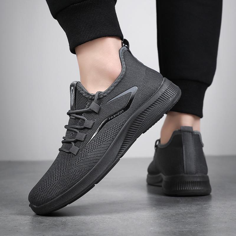 Mesh Shoes for Men, Summer Lightweight Breathable Men's Shoes, Trendy Versatile Casual Shoes, Men's Sports Running Trendy Shoes.