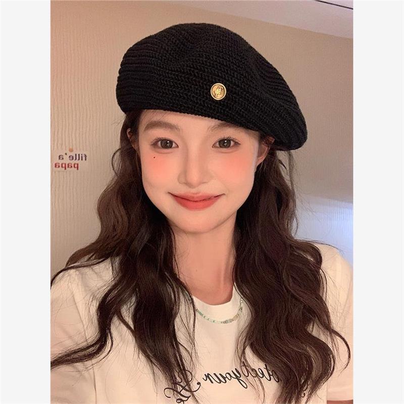 2025 Women's Autumn Breathable Beret - Large Fit, Face-Flattering Painter Style