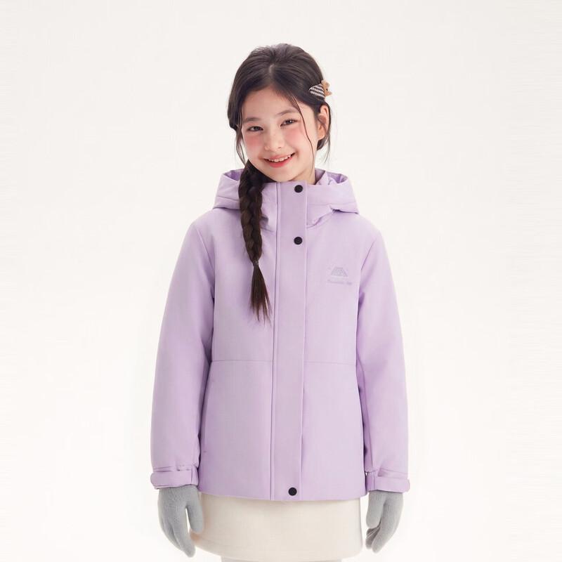 Desa Girls' Winter Outdoor Hooded Down Jacket