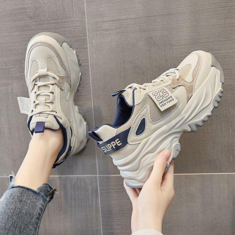 Spring and summer new models platform super fire shoes sports shoes dad shoes