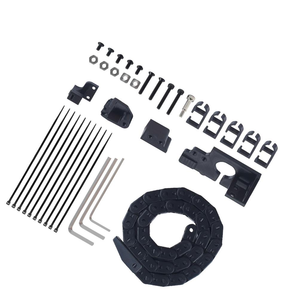 3D-Drucker Schleppkette Ersatz für   AD 5M 5M Pro 3D-Drucker Geräuscharm Hochtemperaturbeständig Kabelträger-Kit