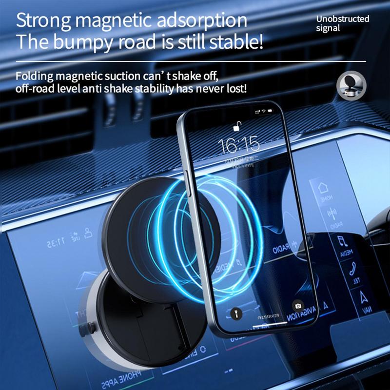 Rotatable Car Phone Holder Multipurpose Mobile Support For Car Vacuum Suction Cup Phone Mount Vehicle Accessories