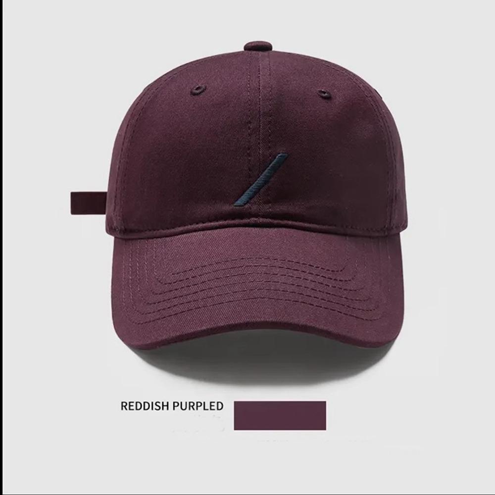 Hole Embroidery Baseball Cap Embroidered Sun Hat Simple Letter Baseball Hat  Girl