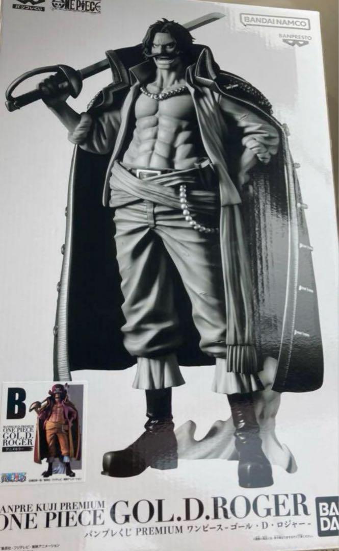 

[USED] One Piece Banpresto Lottery Gold D. Roger B Prize Anime Color