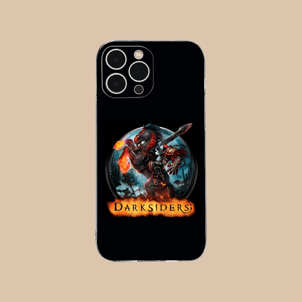 Game Darksiders Mobile Phone Case for iPhone 17 16 15 14 13 12 11 X XR XS Air Pro Max Plus Mini Clear Colorful Cover Cover