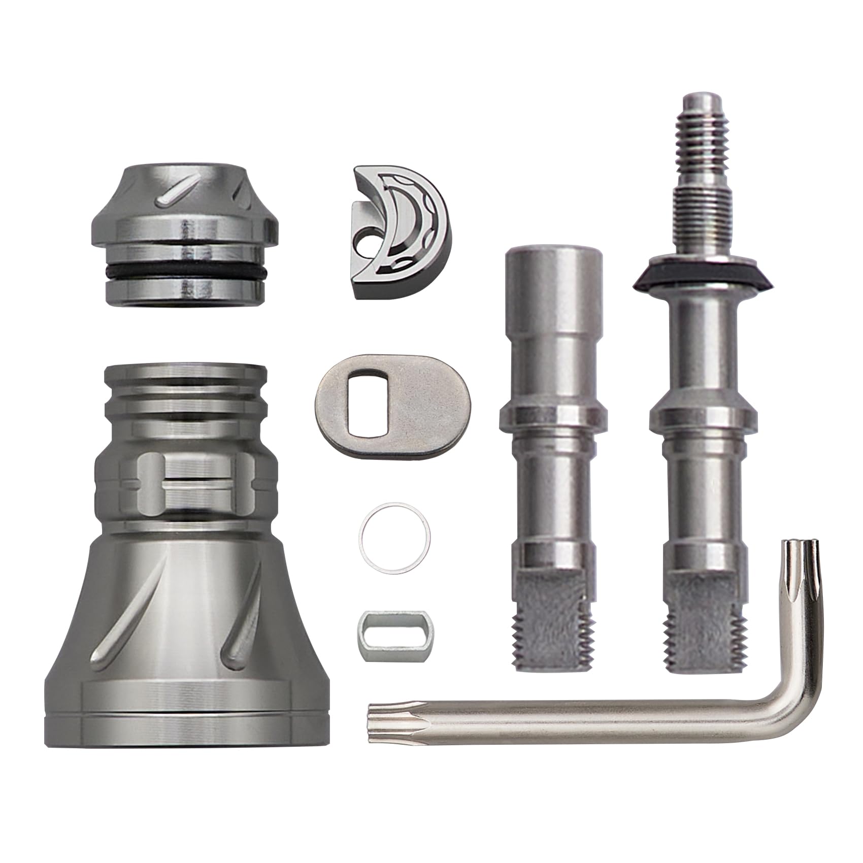 

HEIGHTEN Improved Reel Handle Skirt for HEIGHTEN Spinning Reel Handles Type B Variable Length Increased V3.0 (Gunmetal - - - Strength) (1033)