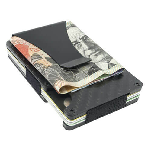 Jaycar Carbon Fibre and Aluminium Card Holder