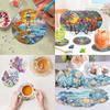 8 sztuk/zestaw podstawek z motywem zwierząt morskich malowanych diamentami z uchwytami Podkładki DIY dla początkujących i dorosłych, artykuły artystyczne i rzemieślnicze, prezenty