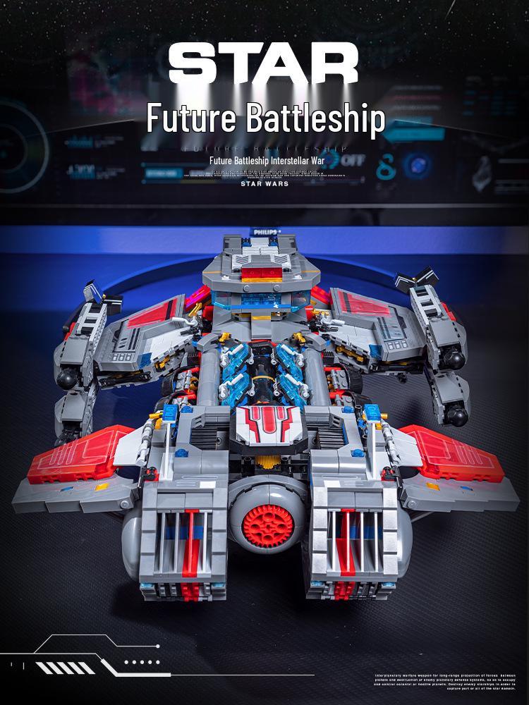 Tanque Cangrejo Interestelar Caza Bloque de Construcción Juguete JD021-25