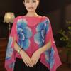 Breathable Sun Protection Shawl Long Beach Wrap Top Scarf Flower Scarf  Lady Summer
