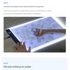 Toolmania A4 LED Drawing Pad Tracing Lightbox Copyboard