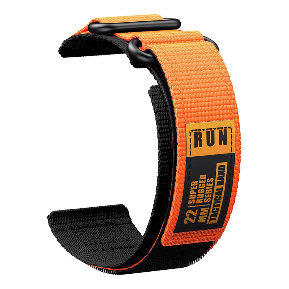 22mm Hook and Loop Nylon Watch Band For Suunto Vertical 2/RACE S/Run/Ocean Sport Replacement Wrist Strap For Suunto 5 9 Peak Pro