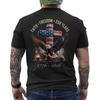 250 Years American Flag 250th Anniversary Faith Freedom Eagle Patriotic ON BACK Unisex T-Shirt