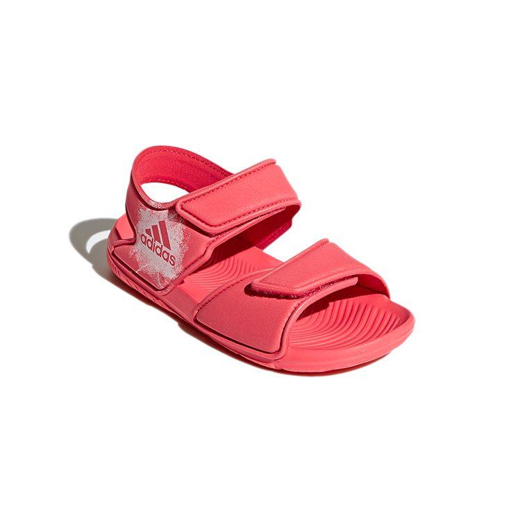 adidas Altaswim I Slip Resistant And Breathable Slip Resistant And Breathable Low Top Toddler Shoes Rose Red BA7868
