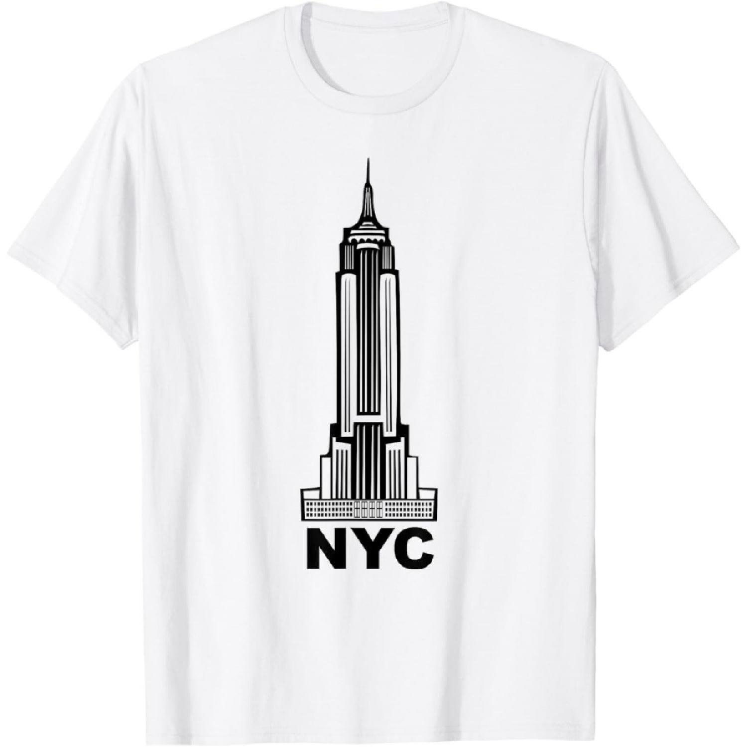 Футболка Нью-Йорк _ Футболка NYC _ Футболка с Эмпайр-стейт-билдинг S