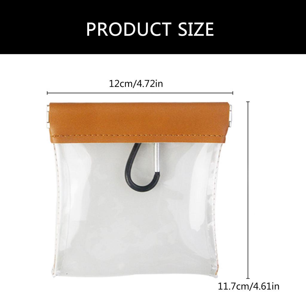 Golf Tees Pouch Bag Golf Tees Organizers with Clip Golf Tees Storage Pocket Squeeze Golf Tees Pouch Golf Accessories