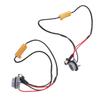 50W 6Ohm LED Resistor Decoder Anti Flicker Vehicle Bulbs Resistor Harness Adapter for Turn Signal Light Daytime Running
