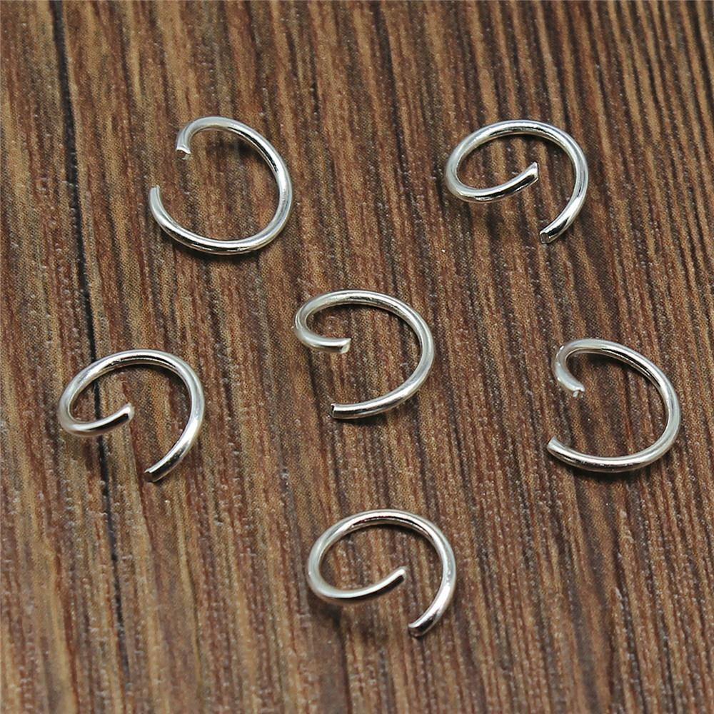 5 Colors 6 Sizes Jump Rings Open Connectors For Jewelry Making Components