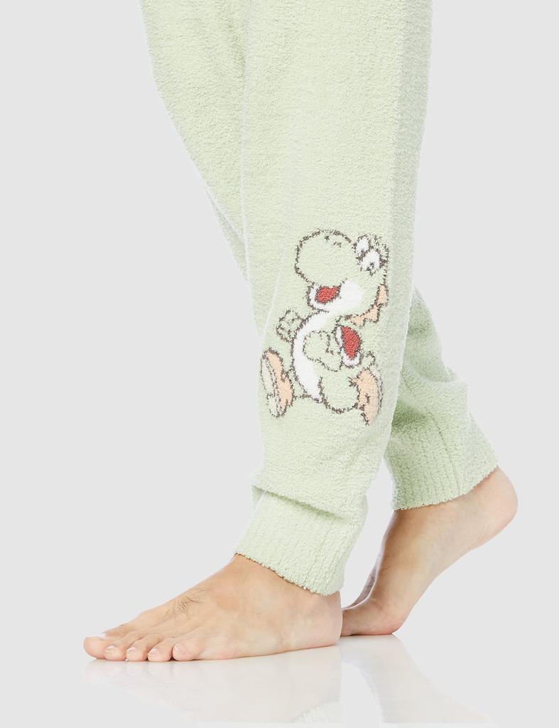 Gelato Pique Super Mario Yoshi Hoodie & Pants Set, Men's, Size M, PMNT214156, Size GRN