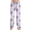 Womens Pajama Pants Sleepwear Casual Drawstring Elastic Waist Pants Comfy Straight Yoga Loose Trousers