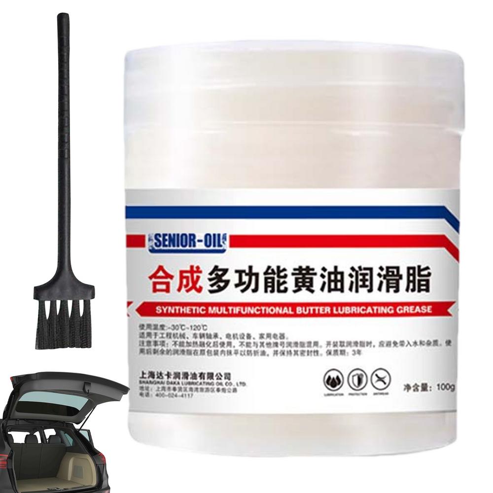 Lubricating Grease For Car 100g Auto Sunroof Lubricant Efficient High-Temperature Resistance Grease For Automobile Skylight