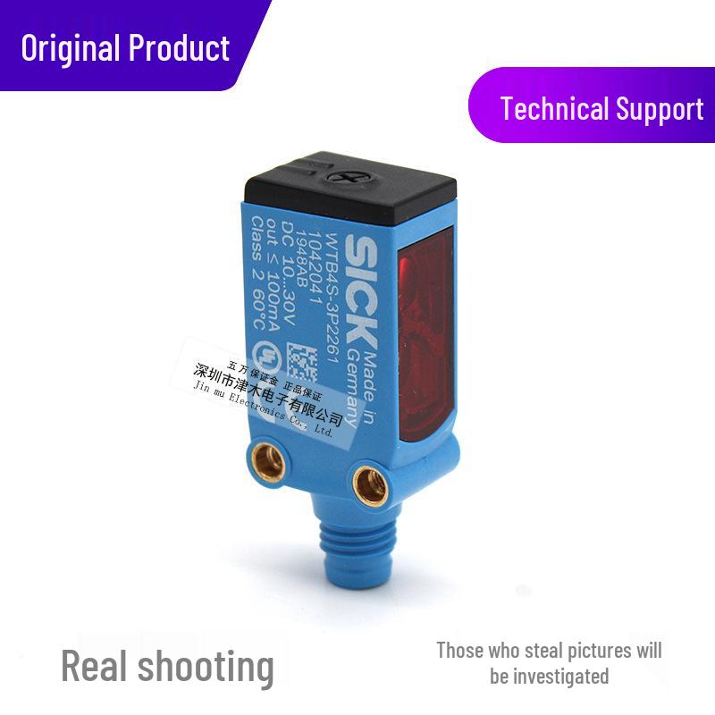 New Genuine WTB4S-3P2261 1042041 Photoelectric Sensor with Diffuse Reflection & Background Suppression