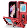 Samsung Z Flip6 Protective Case with Ring Holder - Full Coverage