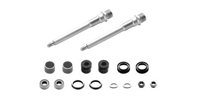 FUNN Mamba Pedal Axle Service 2 Axles with Refreshment Parts Kit,