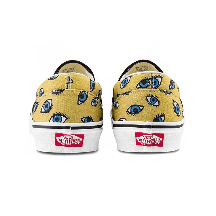 Projekt X Manuelle Bestellung Vans Classic Slip-On Ganzkörper-Print Canvas Trendig Vielseitig Stoßdämpfung Niedrig geschnitten Skate-Schuhe Unisex-Sneaker VN0A7VCF939