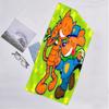 Dog Man Fashion Beach Towel: Ideal for Summer Adventures Soft, absorbent and quick drying suitable for swimming and bathing