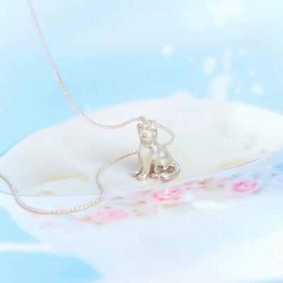 YEONSEUNG Sitzende Katze Halskette