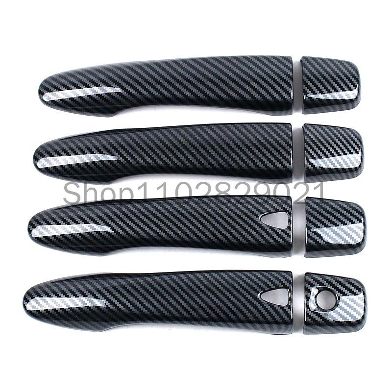 Car Door Handle Cover Sticker Styling Auto Exterior Accessories For Nissan X-Trail T32 Rogue MK3 2014-2020 2019 2018 2017 2016