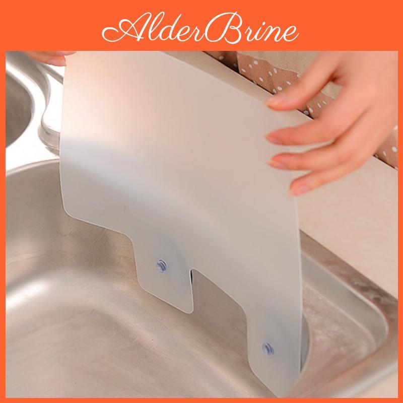 Organizer Kitchen Shelf Shelf Wall Sucker Splash Water Baffle Pool Board Kitchen Rack Sink Shelf