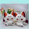 Dark Couple Bat Fox Cat Plush Figure Set With Polyester Fabric And Pp Cotton Fill For Bedroom Decor Gift For Her