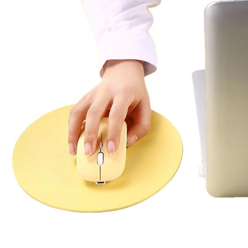 Dual-Mode Rechargeable Wireless Bluetooth Mouse with Silent Clicks for USB Desktop & Laptop Use