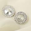 10Pcs/Set Metal Rhinestone Buttons DIY Durable Shirt Buttons Sewing Button Craft Decoration Needlework Scrapbook Accessories