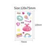 Glitter Princess Tattoo Stickers for Kids – Perfect for Party Desserts