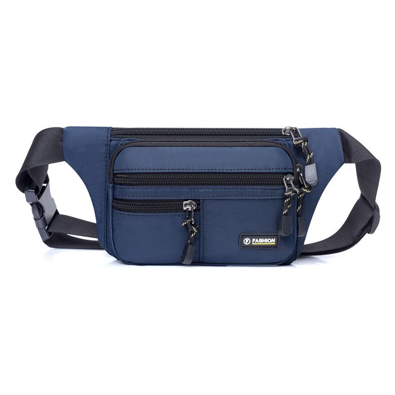 Fashion New Purse Men's Multi Functional Backpack Travel Cycling Sports Chest Bag Multi Layer Shoulder Crossbody Bag.