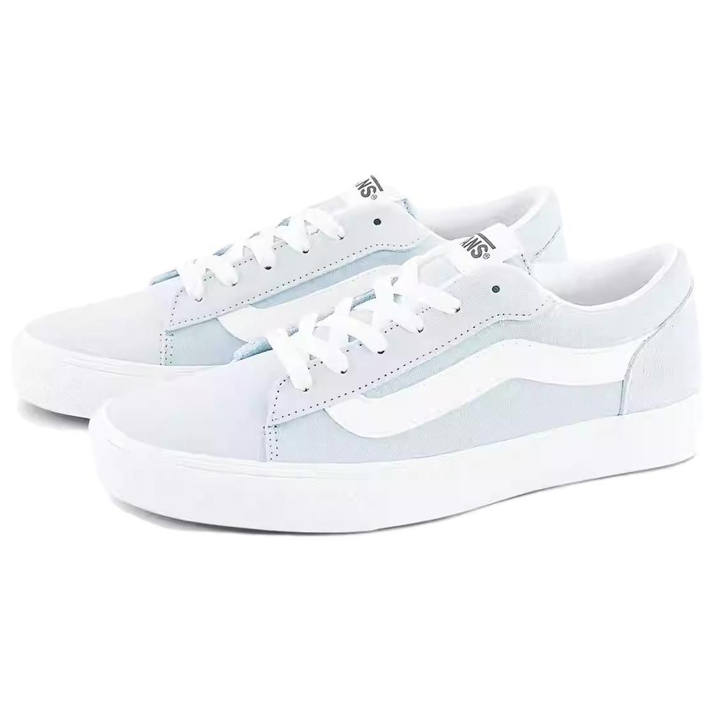 Vans Vero LS Canvas Bequem Vielseitig Niedrige Skate-Schuhe Damen Sneaker Hellblau VN000VA3FOA