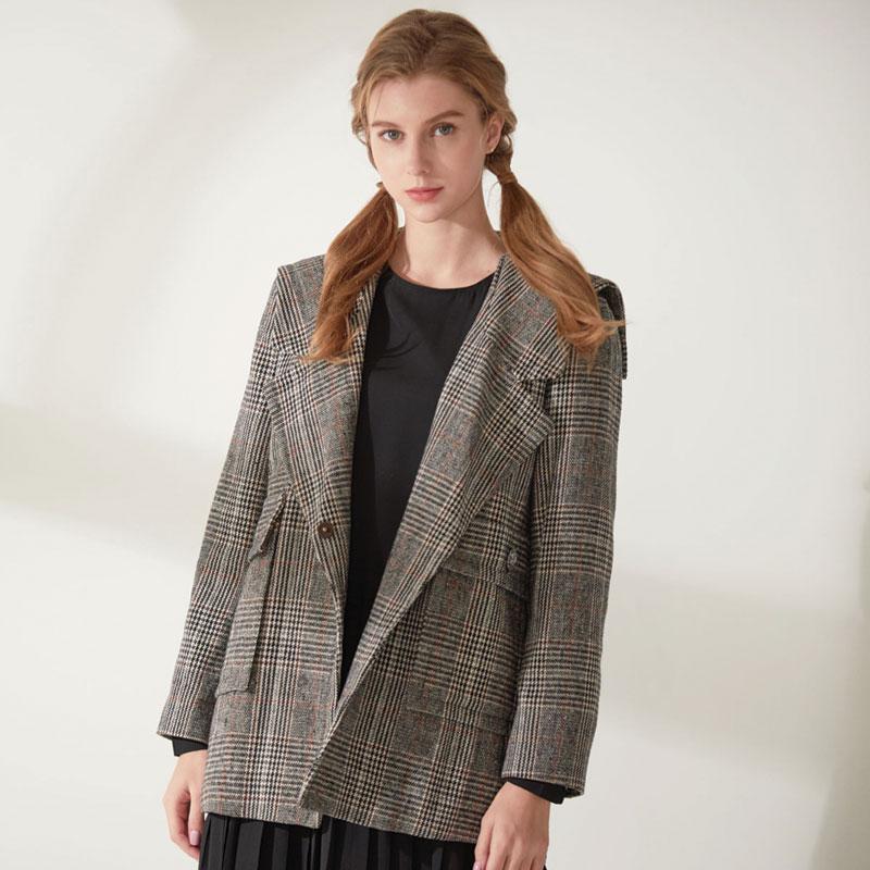 Not Sailor Suit Lafell Check Jacket
