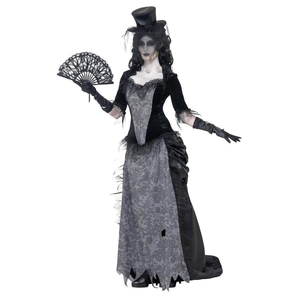 Smiffys Set costume da vedova di Ghost Town per donna/donna