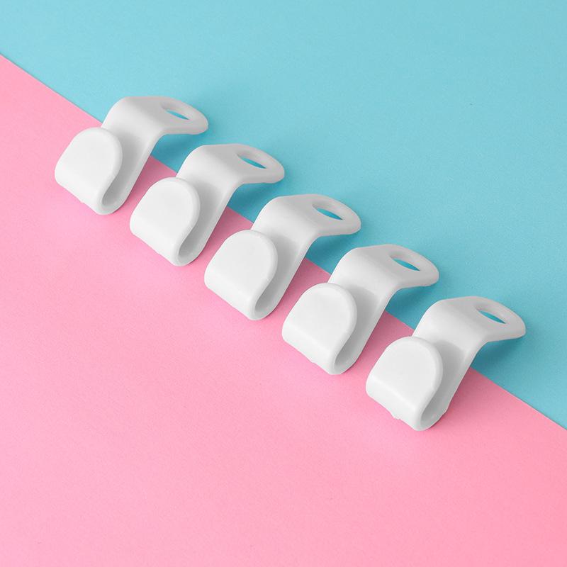 Sturdy Plastic Hanger Connector Hooks for Household Storage