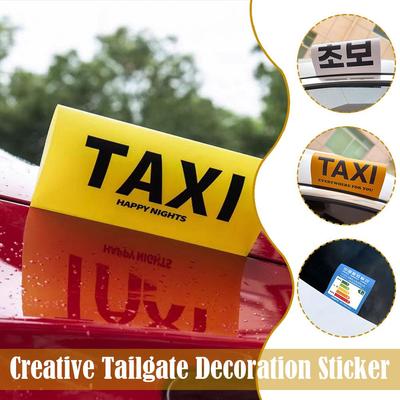 Vlastní Personalizované Monogramové Etikety na Mytí Aut Vodoznak Týmový Tailgate Logo na Dveře Nálepka Nálepky na Kufr Auta Q6n4