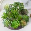 Artificial Plants For Mini Bonsai Succulent Artificial Succulent Plant Potted Arrangement For Prop Photography Home Office Decor