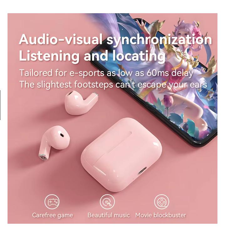 2025 PRO 5S Earbuds True Wireless Earphone Noise Cancelling Update Bluetooth 5.3 Headset HD Music Headphone In-Ear Handsfree With Mic