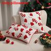 Modern Minimalist Christmas Plush Decorative Pillow Cover Soft Cozy Texture
