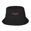 Red Geometric Bat Bucket Hat FisherUnisex Hat Cotton Cowboy Denim Hats Baseball Caps