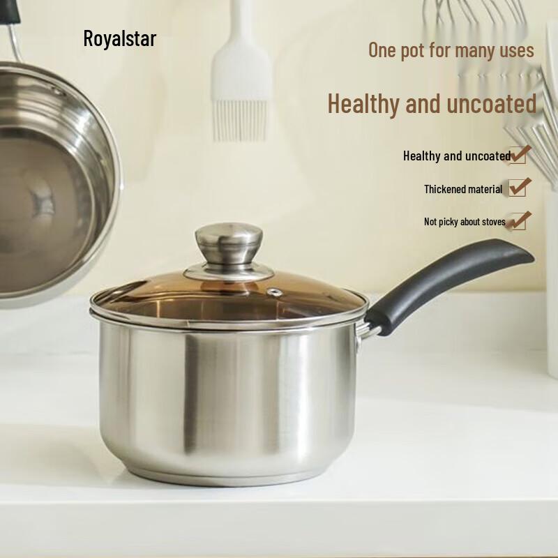 Royalstar RG-W718 Stainless Steel Saucepan