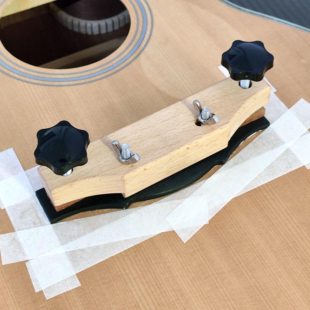 Xylophone and Folk Guitar Bridge Repair Glue Clamp Tool